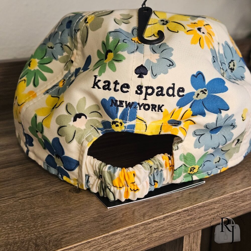 Kate Spade Floral Baseball Cap – Floral Multicolor | NWT - Picture 5 of 8